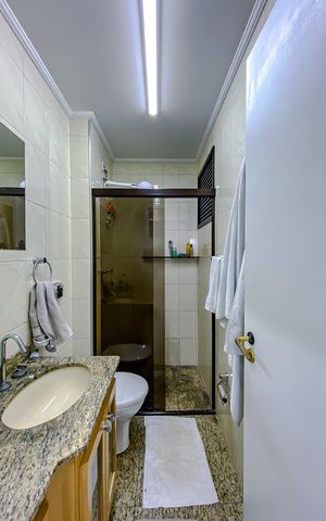 Apartamento à venda com 90m², 3 quartos e 2 vagasBanheiro