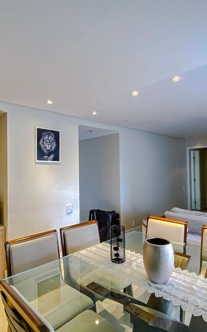 Apartamento para alugar com 122m², 2 quartos e 2 vagasSala
