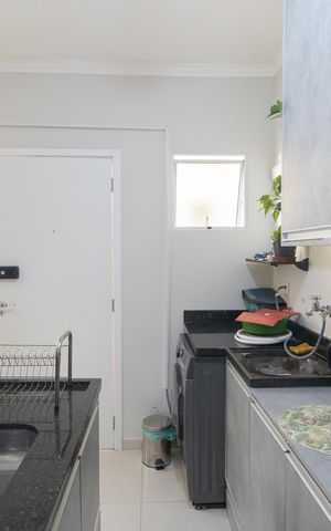 Apartamento à venda com 33m², 1 quarto e sem vaga Apartamento à venda com 33m², 1 quarto e sem vagaCozinha