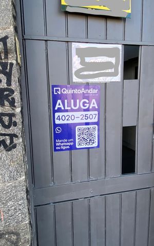 Apartamento para alugar com 102m², 3 quartos e sem vaga Apartamento para alugar com 102m², 3 quartos e sem vagaPlaca