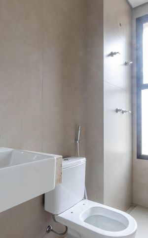Apartamento à venda com 116m², 3 quartos e 2 vagas Apartamento à venda com 116m², 3 quartos e 2 vagasBanheiro