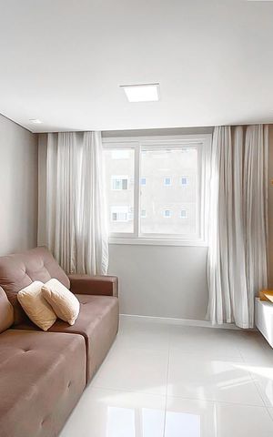 Apartamento à venda com 58m², 2 quartos e 1 vagaSala