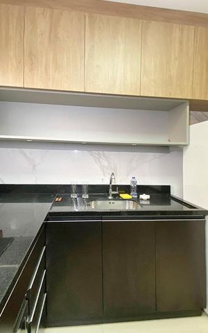 Apartamento à venda com 58m², 2 quartos e 1 vagaCozinha e Área de Serviço