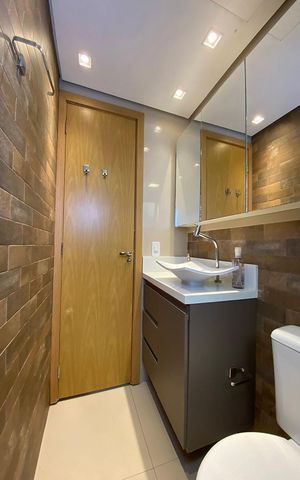 Apartamento à venda com 58m², 2 quartos e 1 vagaBanheiro