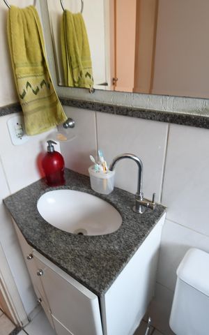 Apartamento à venda com 110m², 2 quartos e 1 vagaBanheiro 1