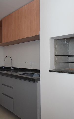 Apartamento à venda com 66m², 1 quarto e 1 vagaCozinha