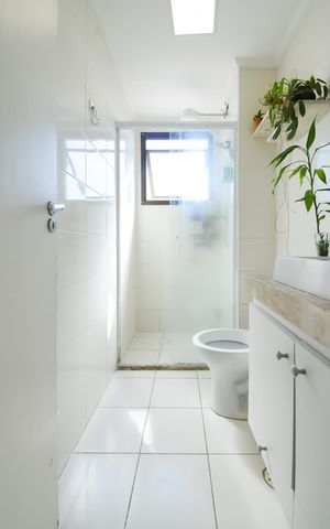Apartamento à venda com 54m², 2 quartos e 1 vagaBanheiro Social