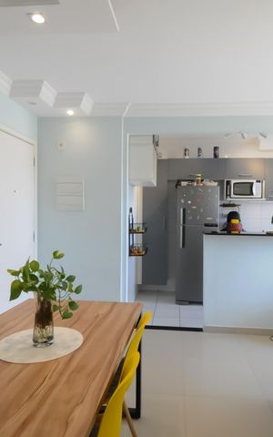 Apartamento à venda com 54m², 2 quartos e 1 vagaSala