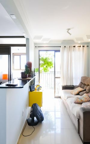 Apartamento à venda com 54m², 2 quartos e 1 vagaSala