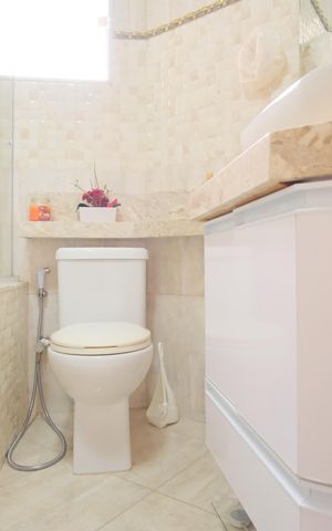 Casa à venda com 256m², 3 quartos e 4 vagasBanheiro da Suíte 3