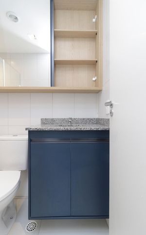 Apartamento para alugar com 27m², 1 quarto e sem vagaBanheiro