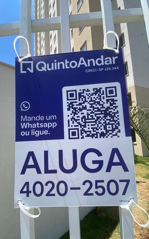 Apartamento para alugar com 34m², 2 quartos e sem vaga Apartamento para alugar com 34m², 2 quartos e sem vagaPlaca