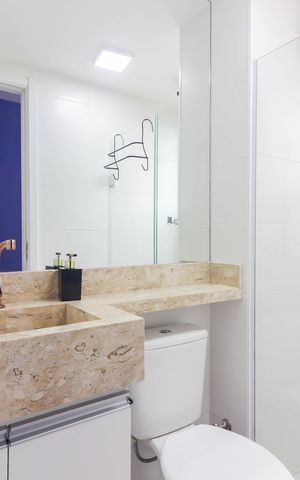 Apartamento à venda com 41m², 2 quartos e sem vaga Apartamento à venda com 41m², 2 quartos e sem vagaBanheiro
