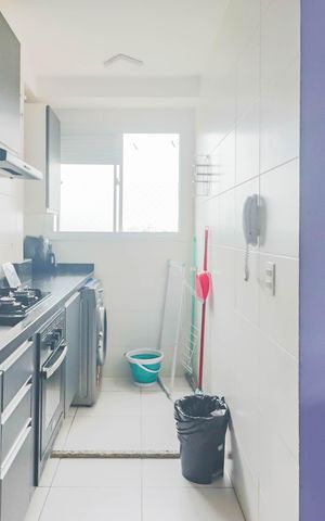 Apartamento à venda com 41m², 2 quartos e sem vaga Apartamento à venda com 41m², 2 quartos e sem vagaCozinha e Área de Serviço