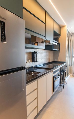 Studio à venda com 22m², 1 quarto e sem vaga Studio à venda com 22m², 1 quarto e sem vagaCozinha