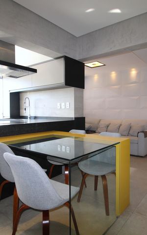Apartamento para alugar com 70m², 1 quarto e 1 vagaSala/Cozinha
