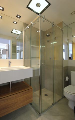 Apartamento para alugar com 70m², 1 quarto e 1 vagaBanheiro da Suíte