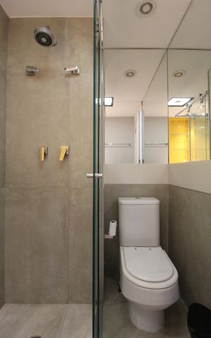 Apartamento para alugar com 70m², 1 quarto e 1 vagaBanheiro da Suíte