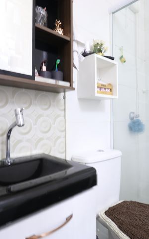Casa de condomínio à venda com 300m², 4 quartos e 2 vagasBanheiro da Suíte 1