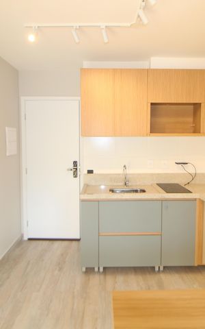 Studio à venda com 26m², 1 quarto e sem vagaStudio