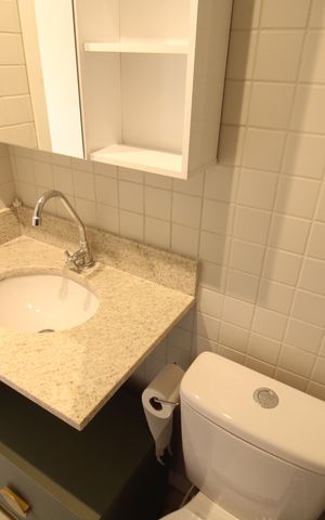 Studio à venda com 26m², 1 quarto e sem vagaBanheiro