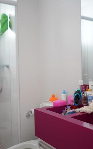 Apartamento à venda com 99m², 3 quartos e 4 vagasBanheiro do Quarto
