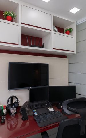 Apartamento à venda com 72m², 3 quartos e 1 vagaEscritório