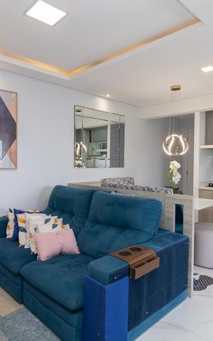 Apartamento à venda com 72m², 3 quartos e 1 vagaSala