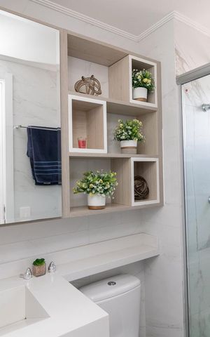 Apartamento à venda com 72m², 3 quartos e 1 vagaBanheiro da Suíte