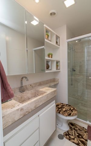 Apartamento à venda com 72m², 3 quartos e 1 vagaBanheiro