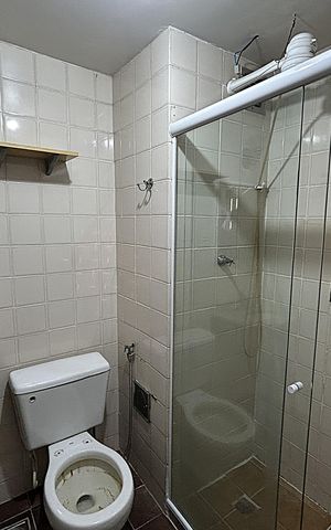 Apartamento para alugar com 57m², 2 quartos e sem vagaBanheiro
