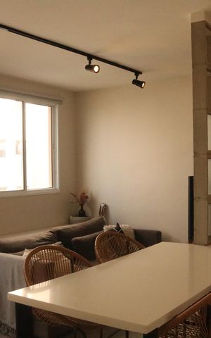 Apartamento à venda com 34m², 1 quarto e sem vagaSala