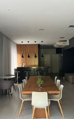 Apartamento à venda com 34m², 1 quarto e sem vaga Apartamento à venda com 34m², 1 quarto e sem vagaÁrea comum - Salão de festas