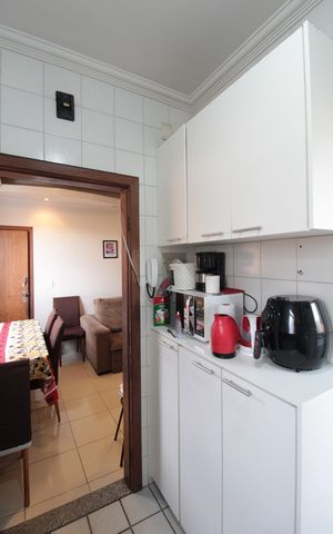 Apartamento à venda com 58m², 3 quartos e 1 vagaCozinha e Área de Serviço