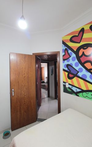 Apartamento à venda com 58m², 3 quartos e 1 vagaQuarto 1