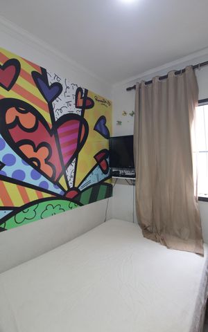 Apartamento à venda com 58m², 3 quartos e 1 vagaQuarto 1