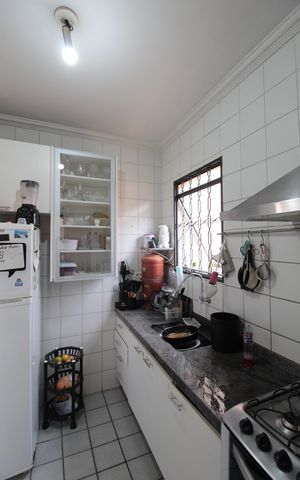 Apartamento à venda com 58m², 3 quartos e 1 vagaCozinha e Área de Serviço