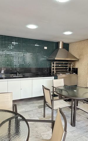 Apartamento à venda com 165m², 3 quartos e 4 vagasÁrea comum - Churrasqueira