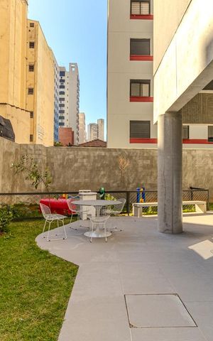 Apartamento para alugar com 26m², 1 quarto e sem vagaÁrea comum - Jardim