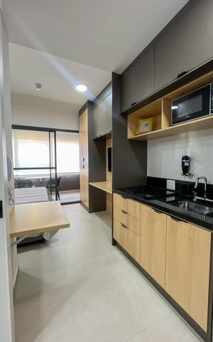 Studio à venda com 26m², 1 quarto e sem vaga Studio à venda com 26m², 1 quarto e sem vagaStudio