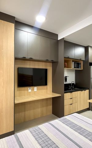 Studio à venda com 26m², 1 quarto e sem vaga Studio à venda com 26m², 1 quarto e sem vagaStudio
