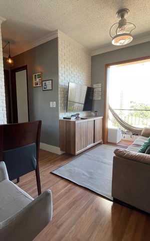 Apartamento à venda com 50m², 2 quartos e 1 vaga Apartamento à venda com 50m², 2 quartos e 1 vagaSala