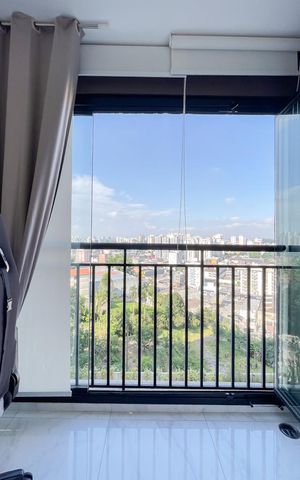 Apartamento para alugar com 42m², 1 quarto e 1 vaga Apartamento para alugar com 42m², 1 quarto e 1 vagaSacada