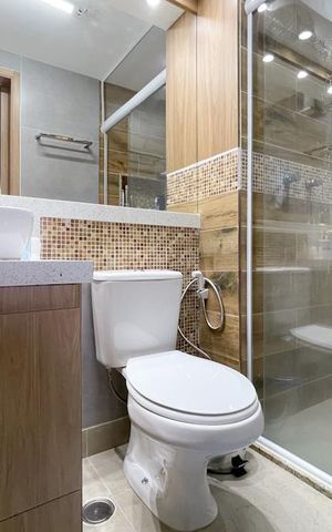 Apartamento para alugar com 42m², 1 quarto e 1 vaga Apartamento para alugar com 42m², 1 quarto e 1 vagaBanheiro - Suíte