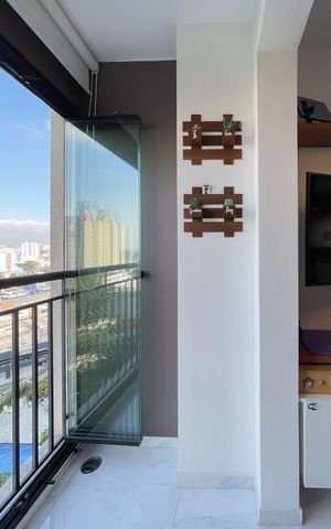 Apartamento para alugar com 42m², 1 quarto e 1 vaga Apartamento para alugar com 42m², 1 quarto e 1 vagaSacada