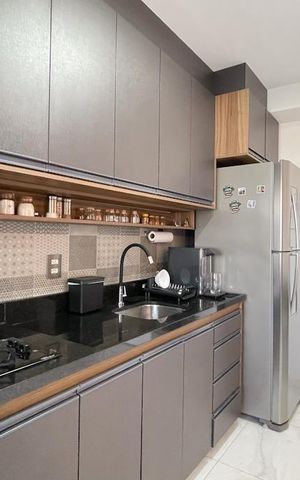 Apartamento para alugar com 42m², 1 quarto e 1 vaga Apartamento para alugar com 42m², 1 quarto e 1 vagaCozinha