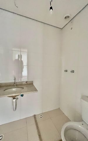 Apartamento à venda com 33m², 2 quartos e sem vagaBanheiro 