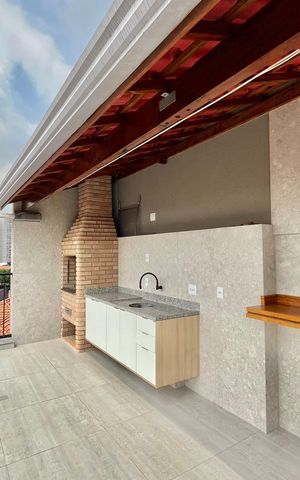 Apartamento à venda com 33m², 2 quartos e sem vagaÁrea comum - Churrasqueira