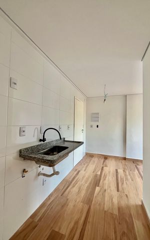 Apartamento à venda com 33m², 2 quartos e sem vagaCozinha 