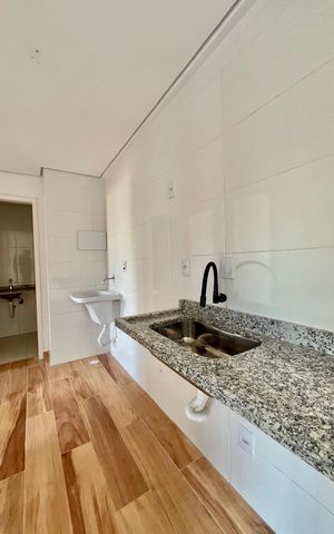 Apartamento à venda com 33m², 2 quartos e sem vagaCozinha 